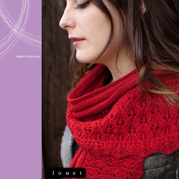 Louet Rosehip Scarf PDF