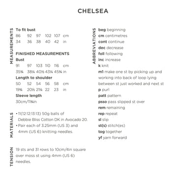 Debbie Bliss Chelsea PDF