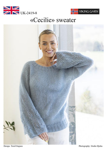 Cecilie Sweater in Viking of Norway Kid Silk PDF