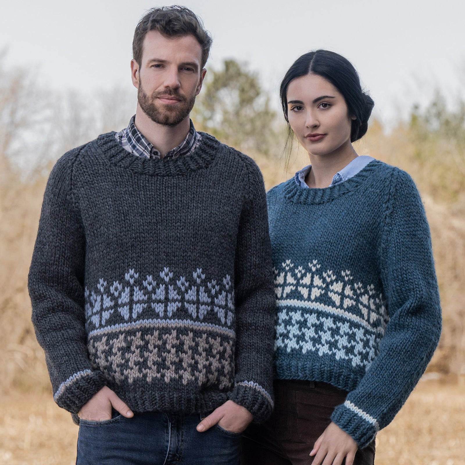 Blue Sky Fibers Swansboro Sweater Jumper Knitting Pattern