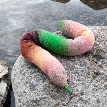 Lang Scarf and Snake Knitting Pattern
