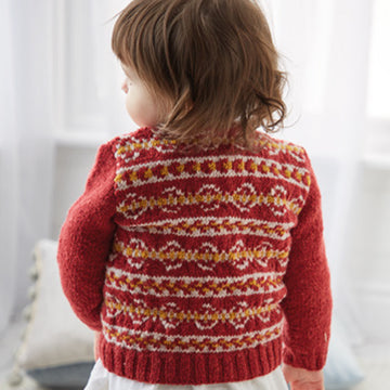 Sirdar 5328 Fair Isle Cardigan in Heirloom PDF