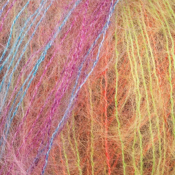 Orange Türkis Hellgrün Violett (311)