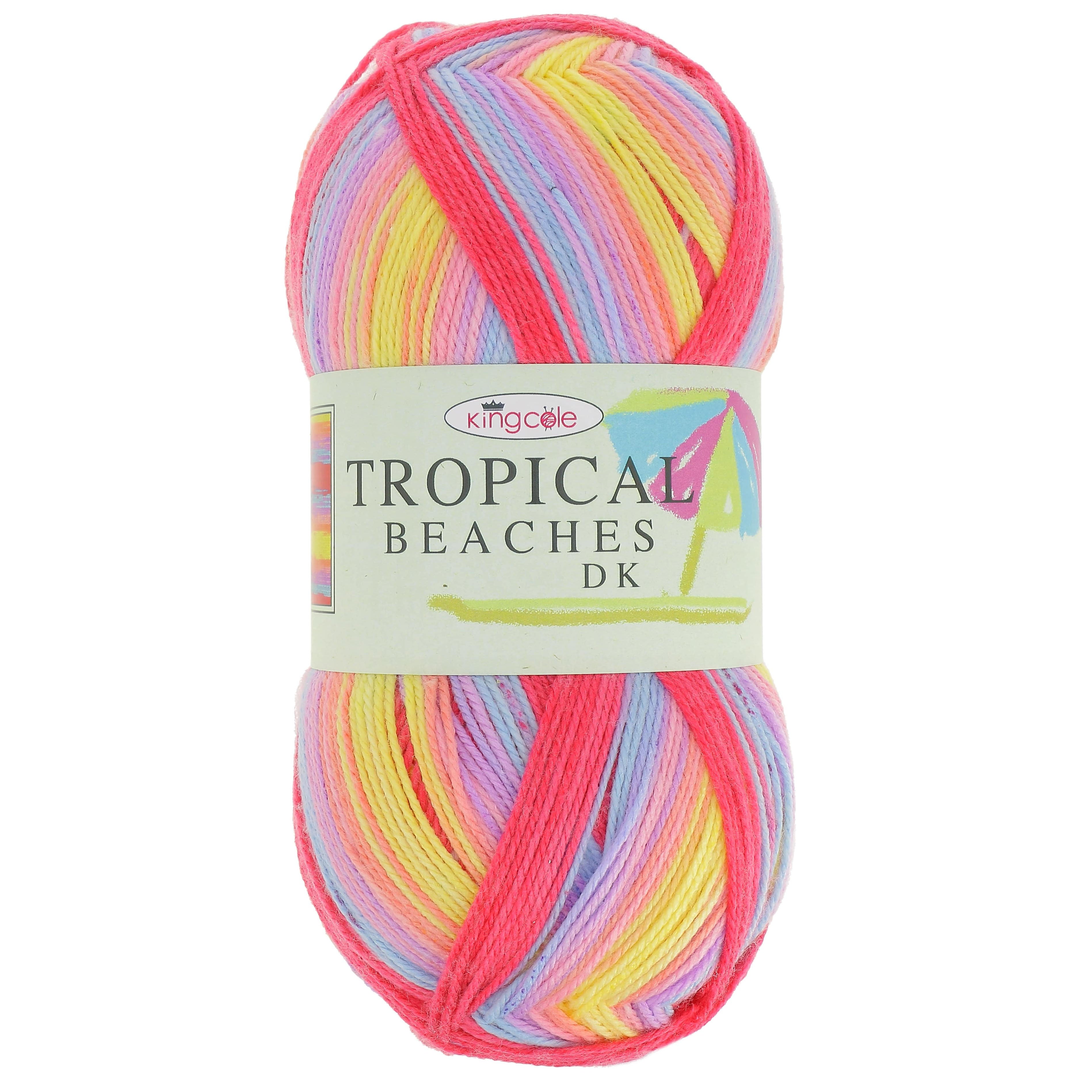 King Cole Tropical Beaches DK Yarn - Acrylic DK