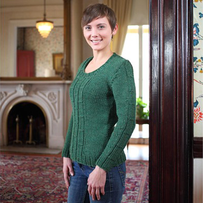 Valley Yarns Bamboo Pullover Knitting Pattern
