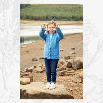 Willow & Lark Charley Child's Cardigan Knitting Pattern