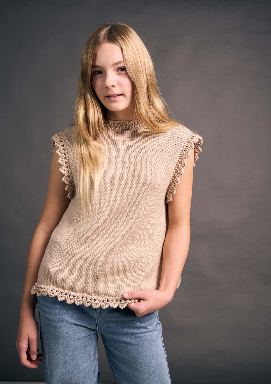 Mini Anker Top Knitting Pattern