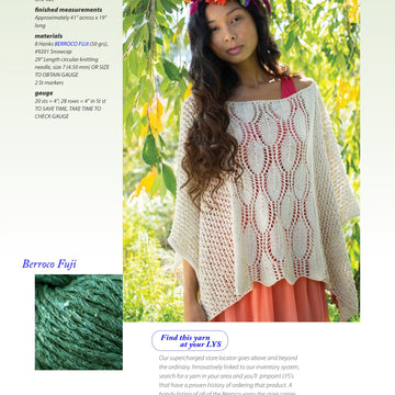 Berroco Papara Cape Knitting Pattern