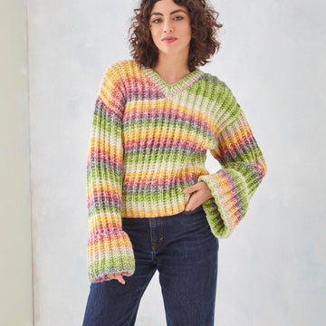 Cardigan & Sweater in King Cole Hedgerow Chunky - P6200 - Leaflet