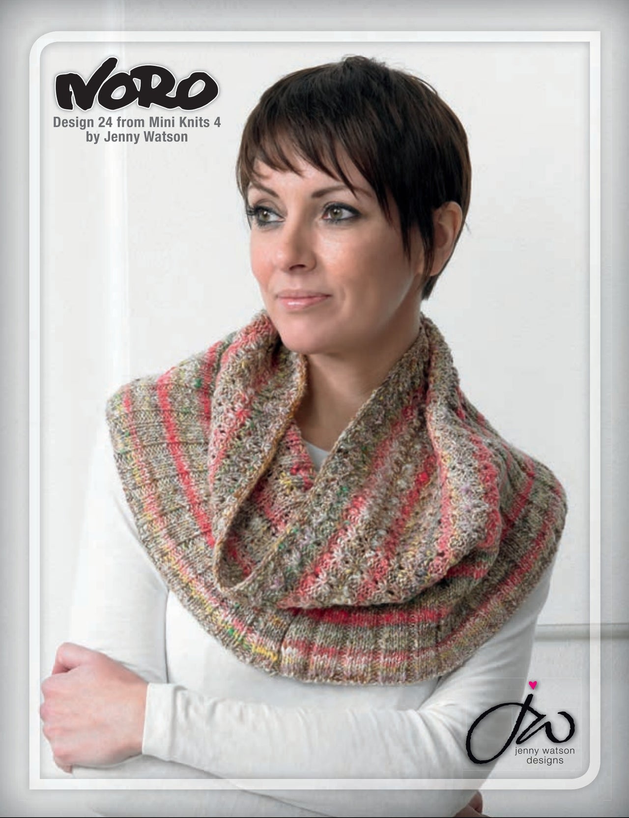 Noro 24 Neck Wrap / Snood PDF - Designer Mini Knits 4