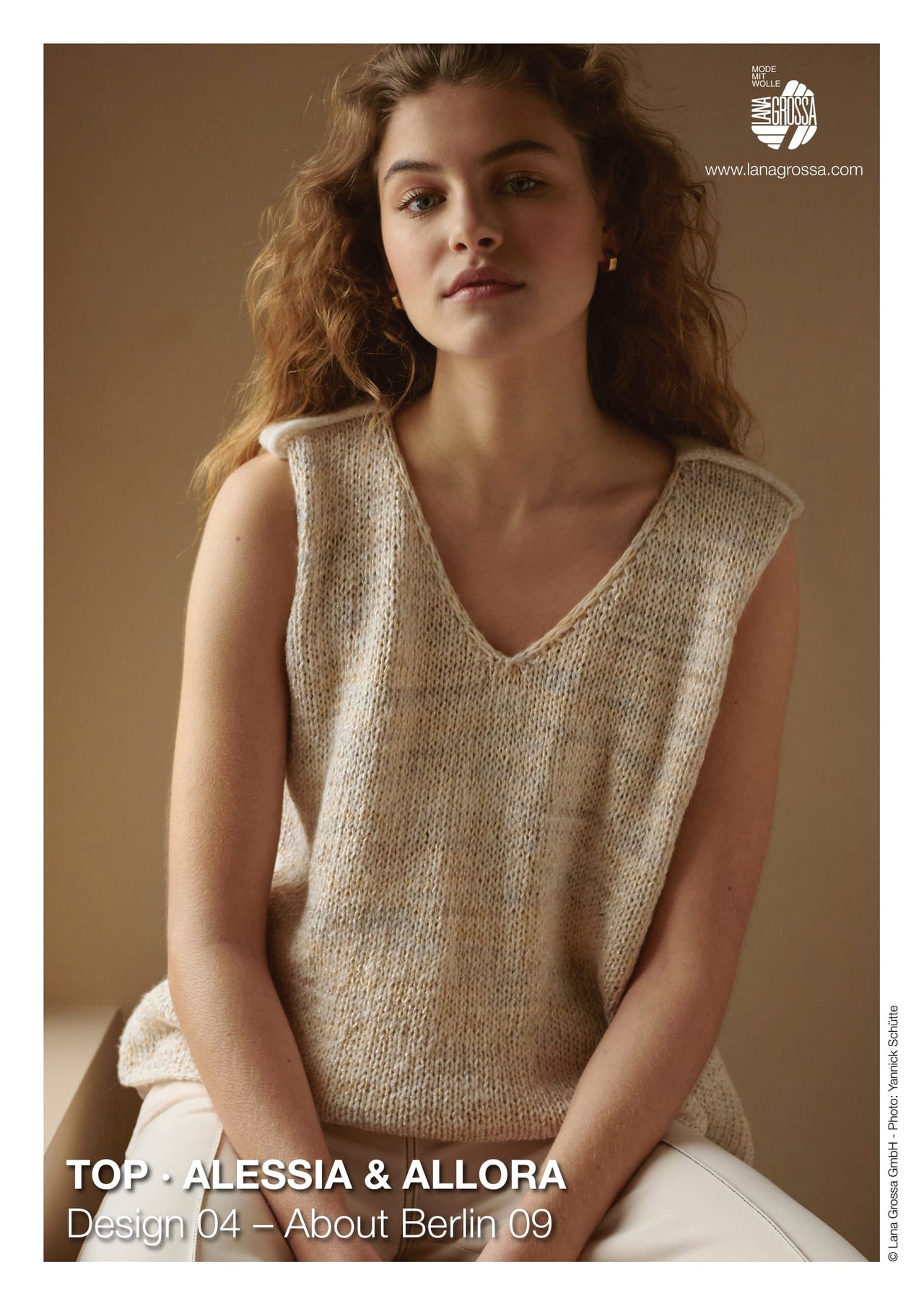 Lana Grossa Top Jumper Knitting Pattern