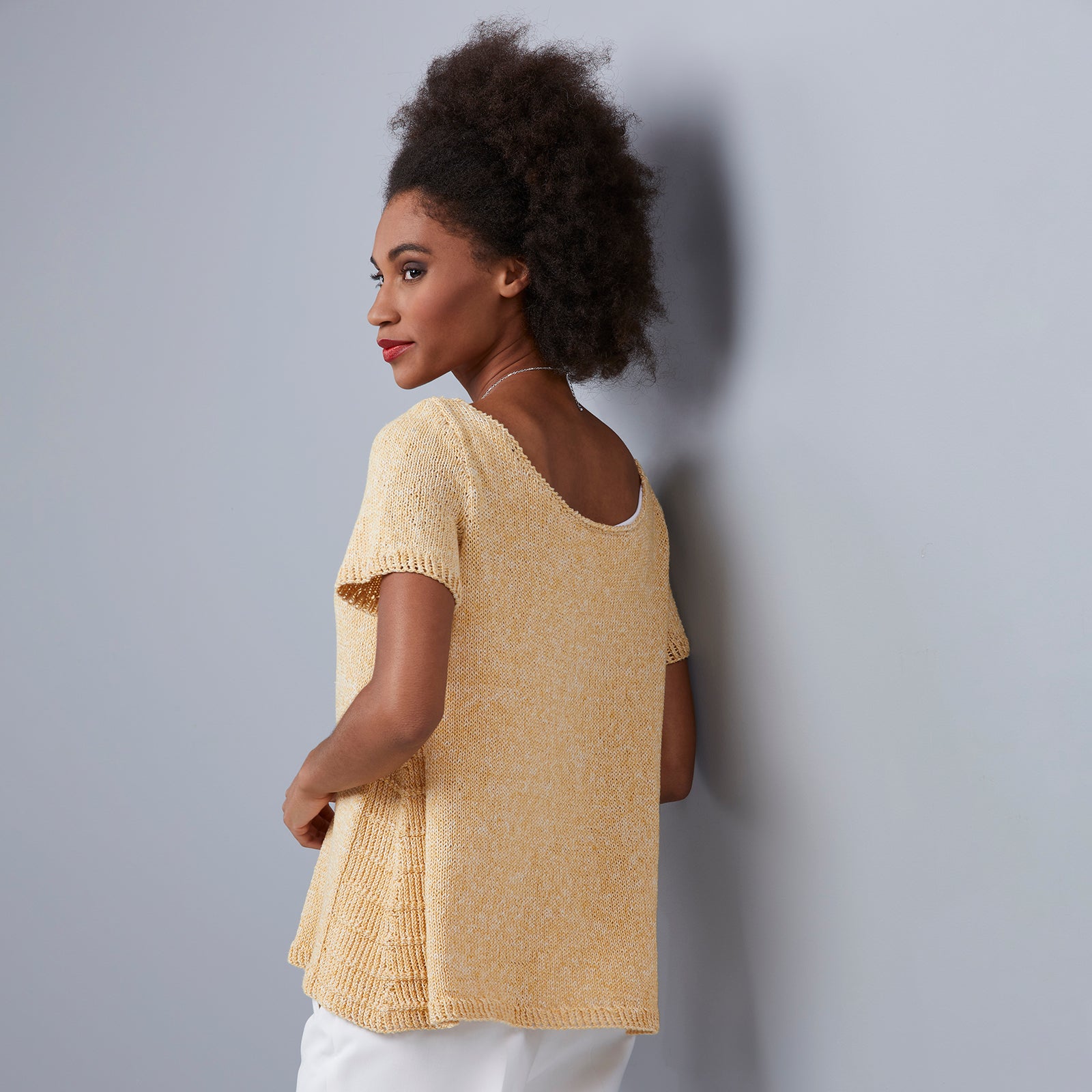 Stacy Charles Fine Yarns Zoe Tee Jumper Crochet Pattern