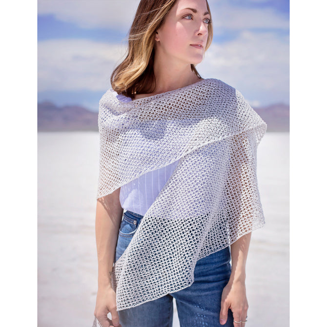 Shibui Knits Bonneville Wrap Knitting Pattern