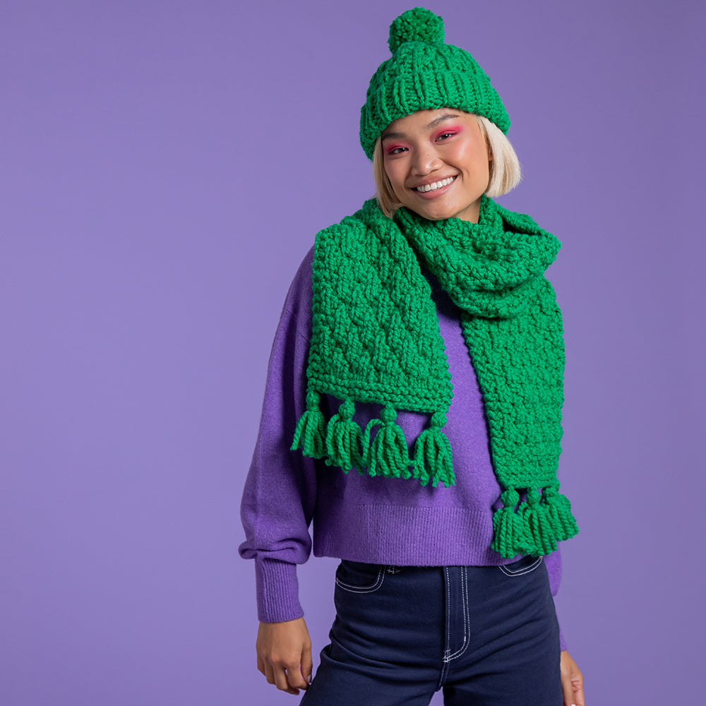 Paintbox Yarns Bright and Bold Set Knitting Pattern