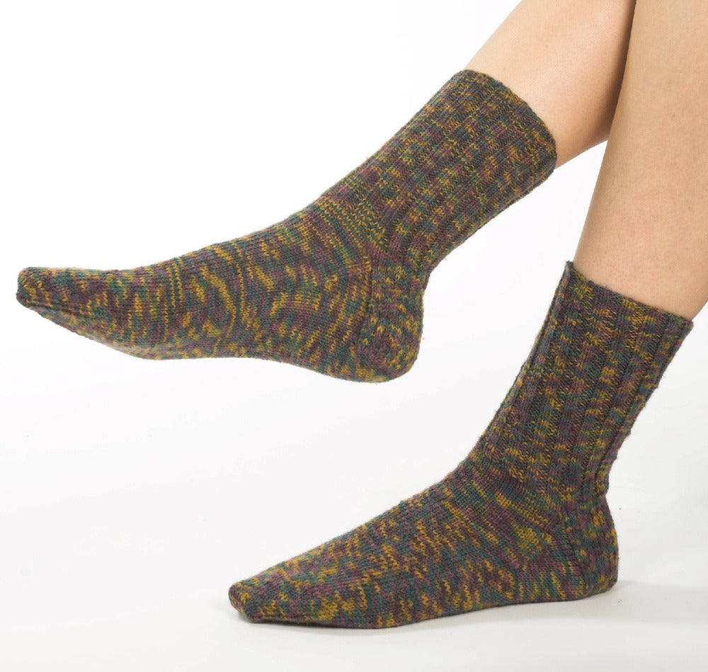 Basic Socks Knitting Pattern