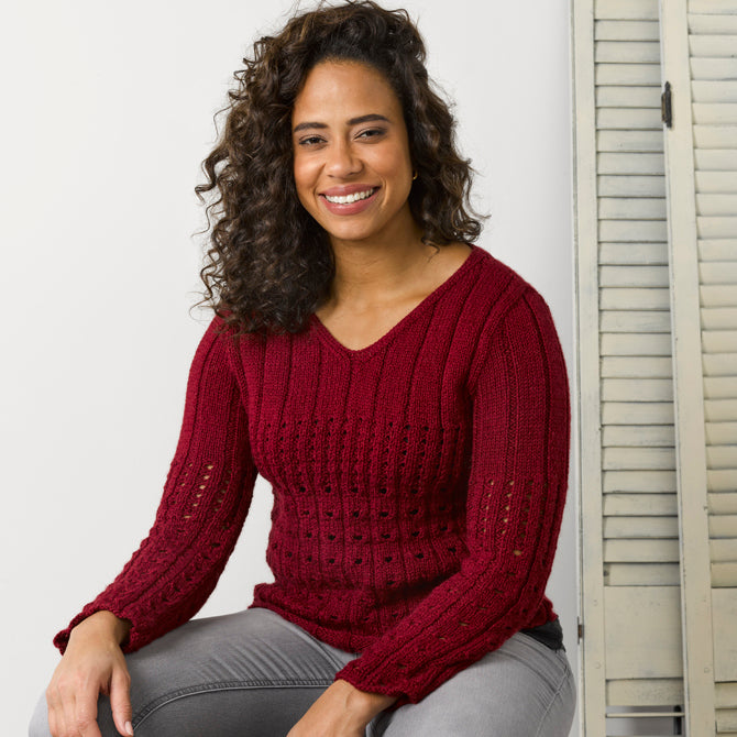 Tahki Yarns Arvada Pullover Knitting Pattern