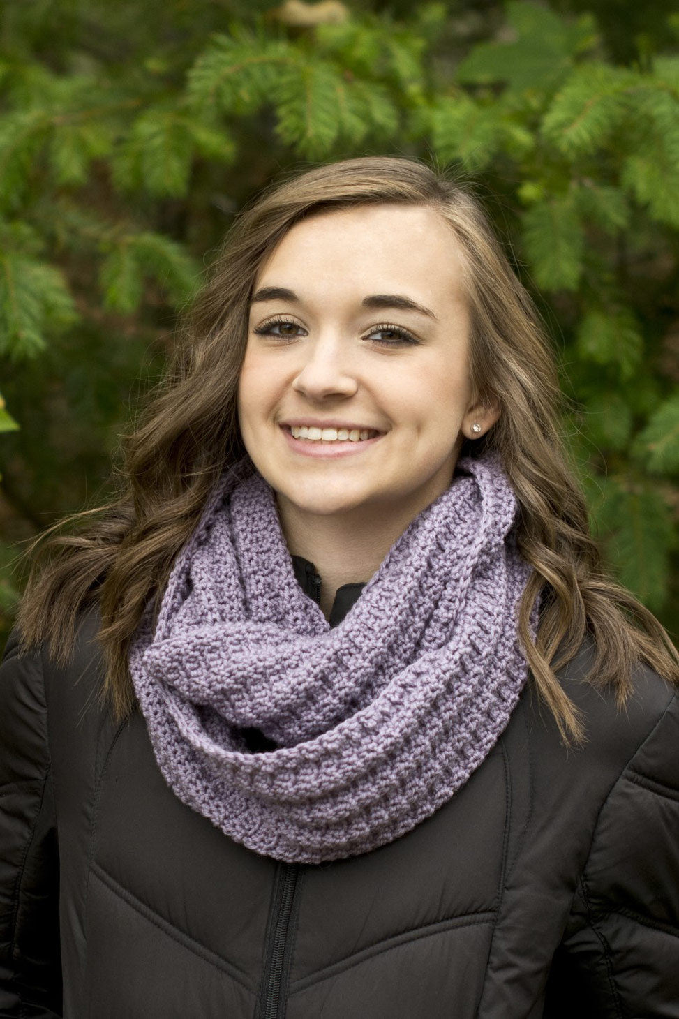 Cascade Yarns W Sage Bloom Scarf Cowl Crochet Pattern