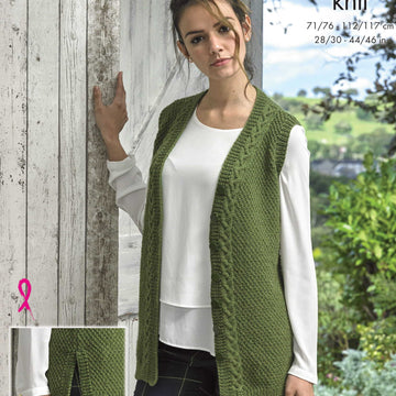 Waistcoat & Cardigan Knitting Pattern