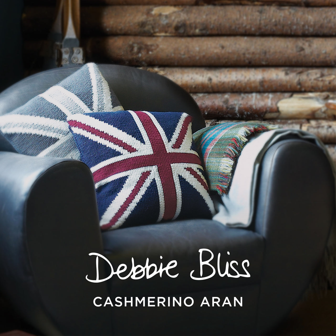 Debbie Bliss Union Jack Cushions Knitting Pattern