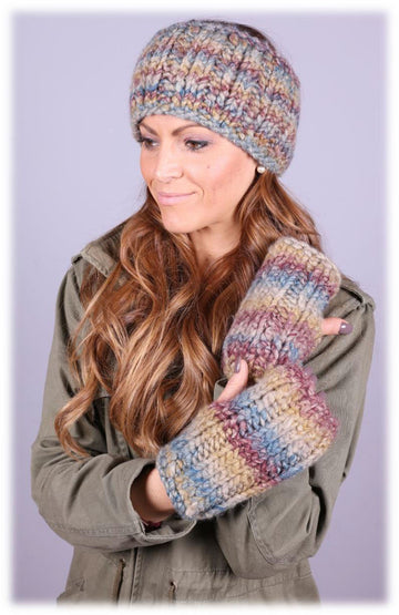 Headbands & Mitts Set Mittens Knitting Pattern