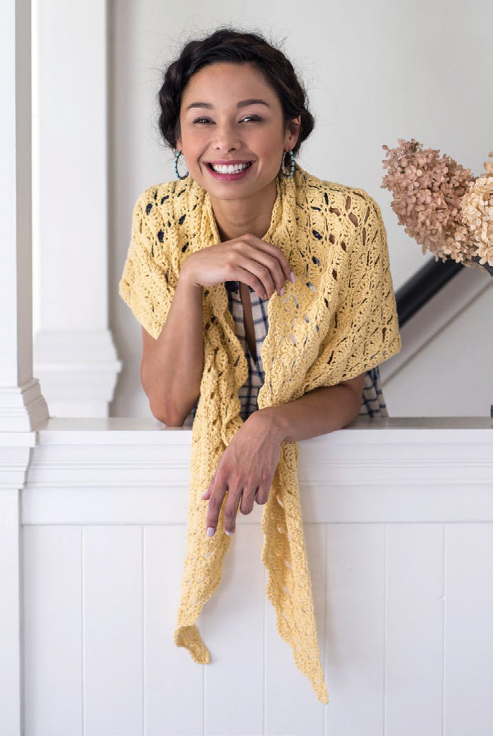 Berroco Caverly Shawl Crochet Pattern