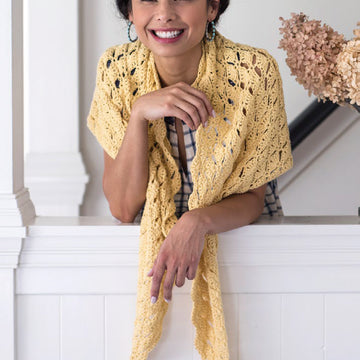 Berroco Caverly Shawl Crochet Pattern