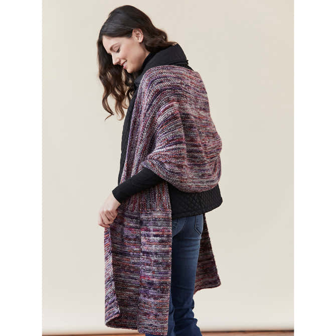 Tahki Yarns Antero Wrap Knitting Pattern