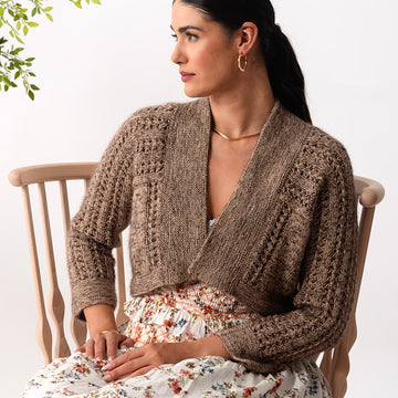 Heartleaf Cardigan Knitting Pattern