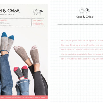 Spud & Chloe by Blue Sky Fibers Lilydale Footies PDF