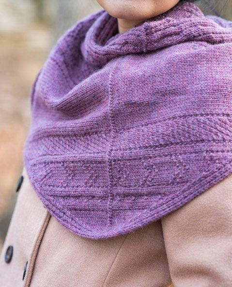Hanover Shawl Wrap Knitting Pattern