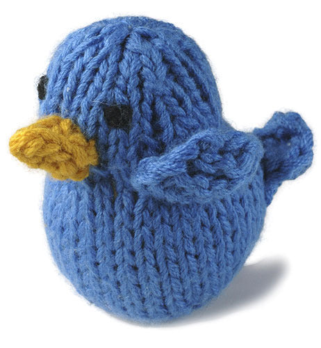 Bluebird Toy Knitting Pattern