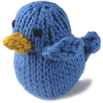 Bluebird Toy Knitting Pattern
