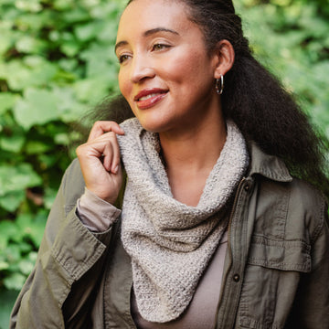 Arlington Cowl in Berroco Remix Wool DK Knitting Pattern