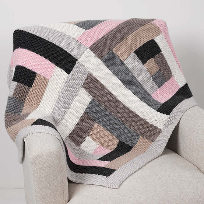 String Jordan Blanket Knitting Pattern