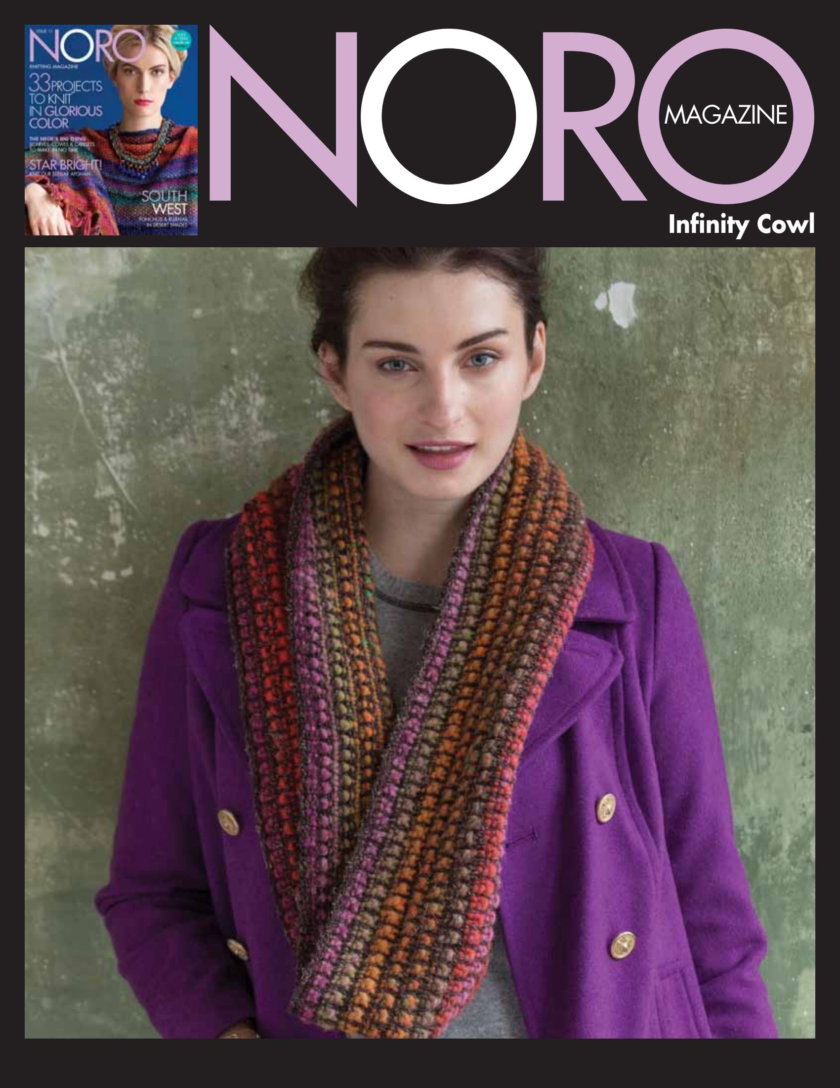 Noro Infinity Cowl Knitting Pattern