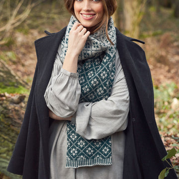 Rowan Lattice Scarf Knitting Pattern