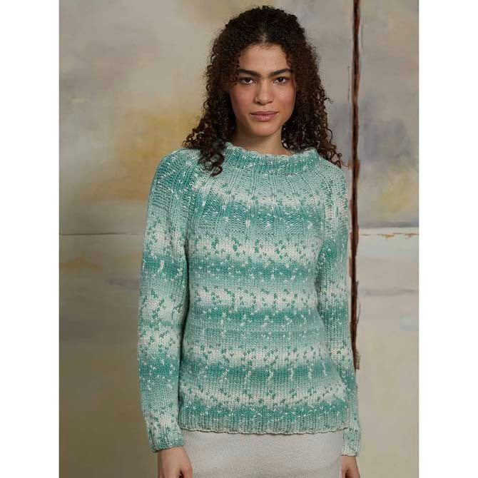 Lang PTO33-01 Raglan Sweater Jumper Knitting Pattern