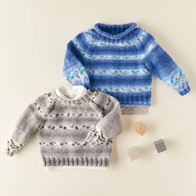 Hayfield Raglan Sweaters Jumper Knitting Pattern