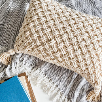 Celtic Weave Throw Pillow
