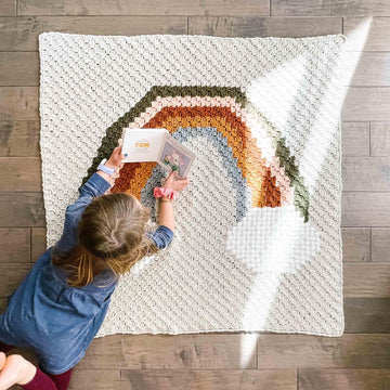 Over the Rainbow C2C Blanket