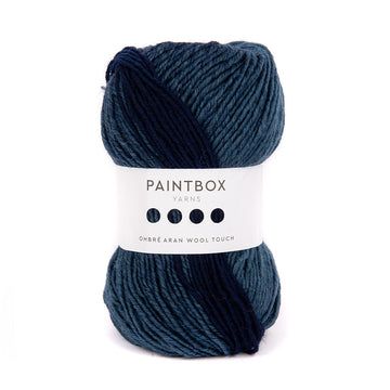 Paintbox Yarns Ombre Aran Wool Touch Yarn - Acrylic Aran