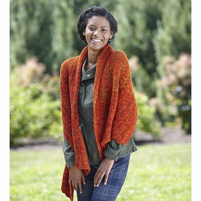 Valley Yarns Eliska Shawl Knitting Pattern