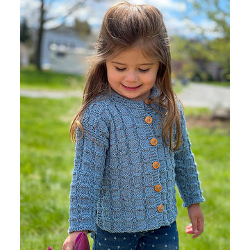 Plymouth Yarn Child's Cardigan Knitting Pattern