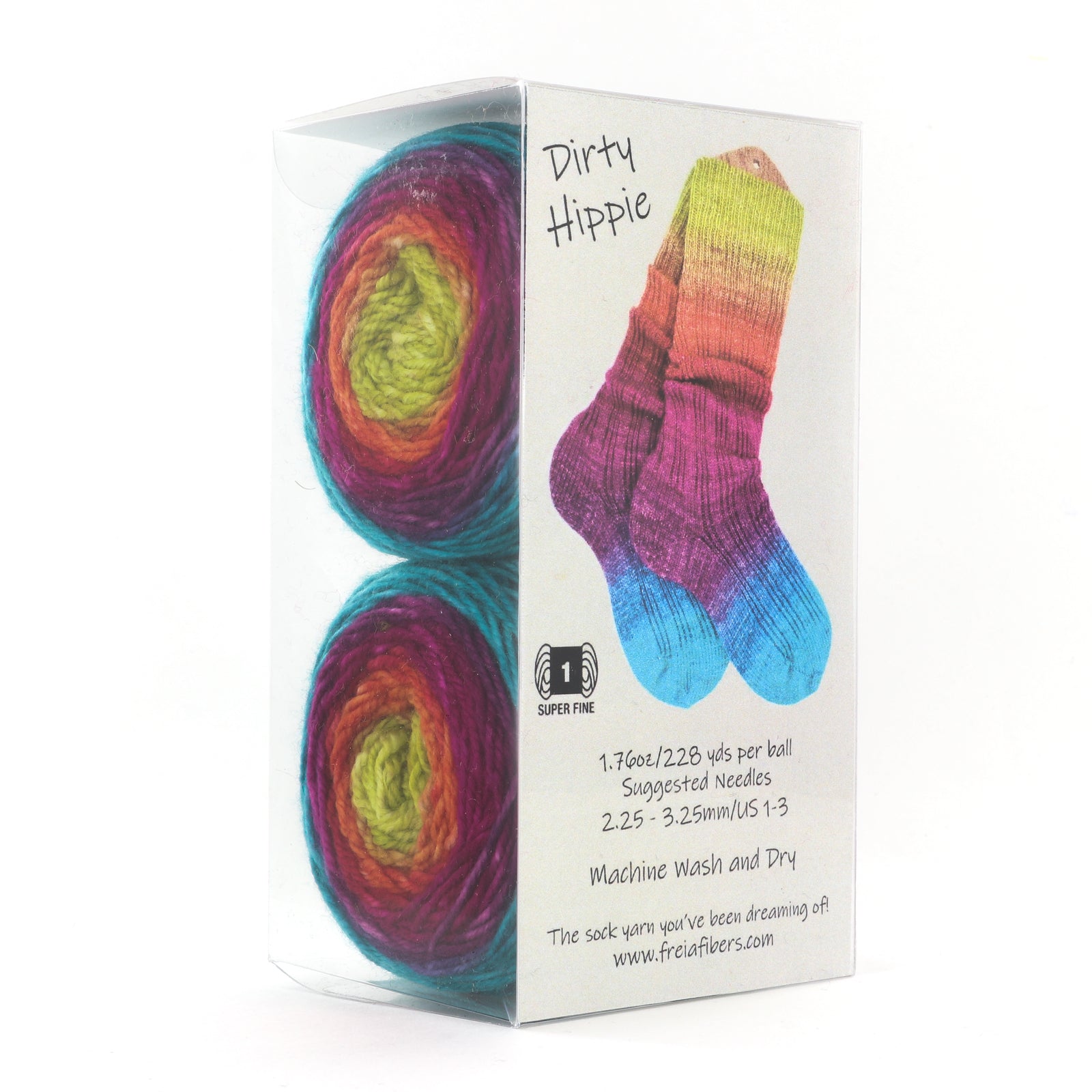 Freia Fine Handpaints Ombre Sock Yarn - Merino Wool 4 Ply