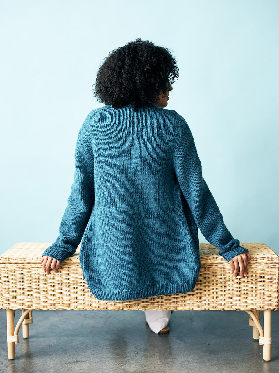Azure Cardigan in Berroco Nuvola