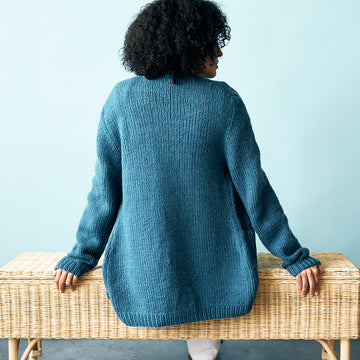 Azure Cardigan in Berroco Nuvola