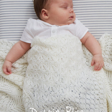 Debbie Bliss Heirloom Christening Shawl Knitting Pattern