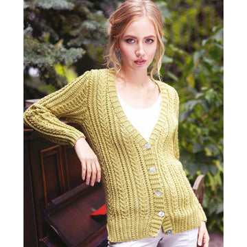 Ella Rae Cardigan Knitting Pattern