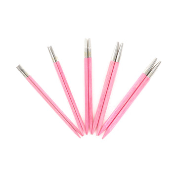 Lykke Blush 5" Interchangeable Needles Starter Set in Fuchsia Color