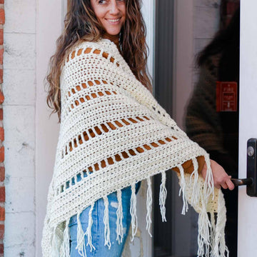 Whisper Triangle Scarf